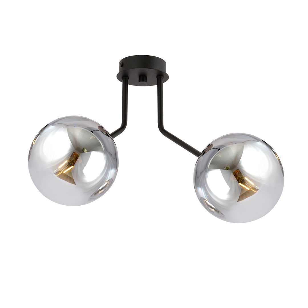 Plafondlamp Feirmura Zwart Ø14 cm