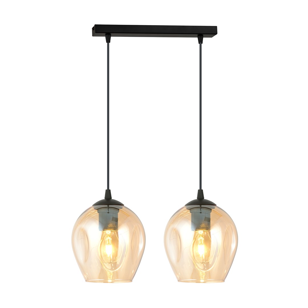 Hanglamp Gelda Zwart Ø14 cm