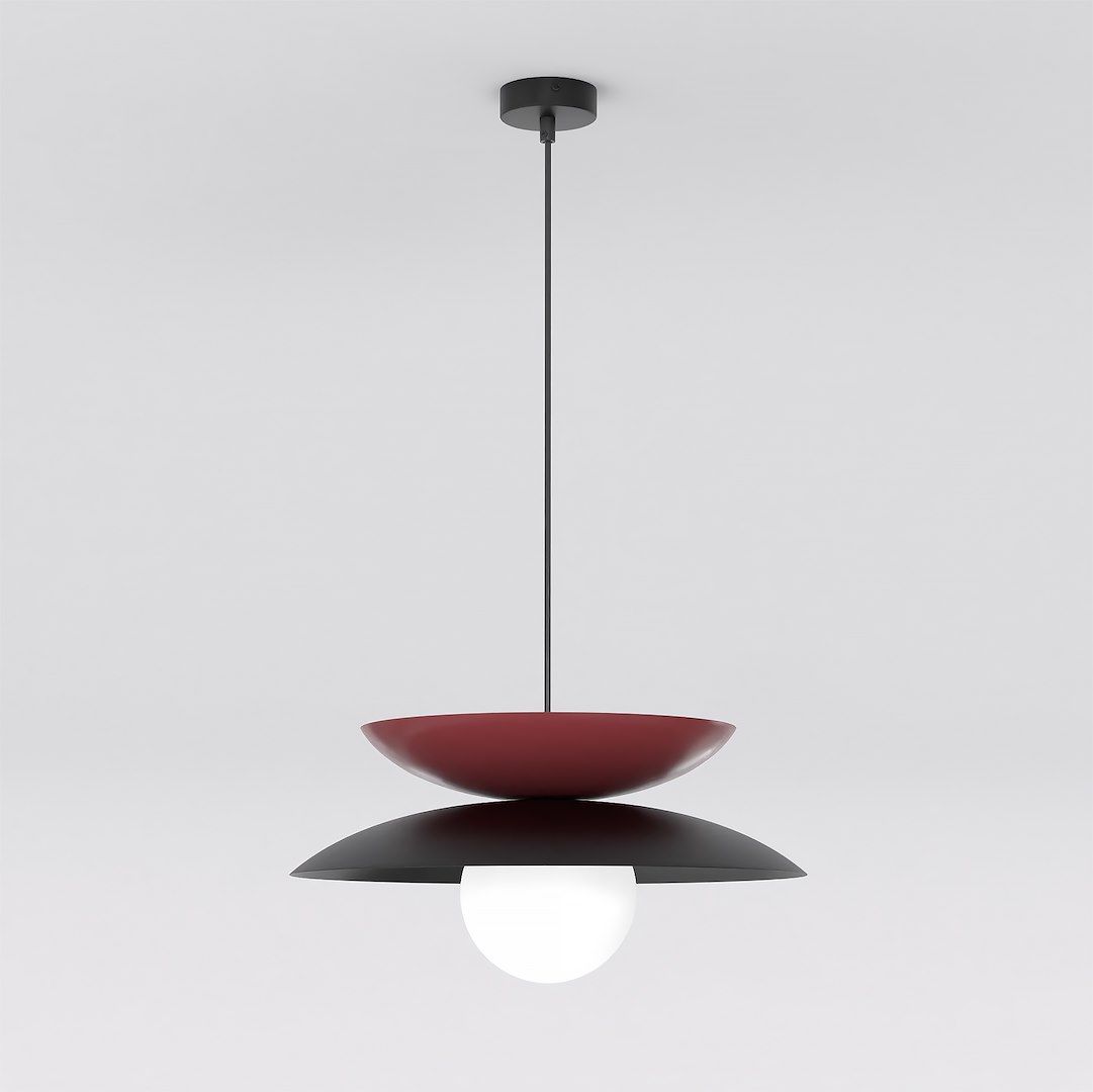 Hanglamp Ciedaro Zwart Ø10 cm