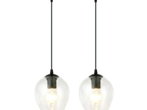 Hanglamp Grauntang Zwart Ø14 cm