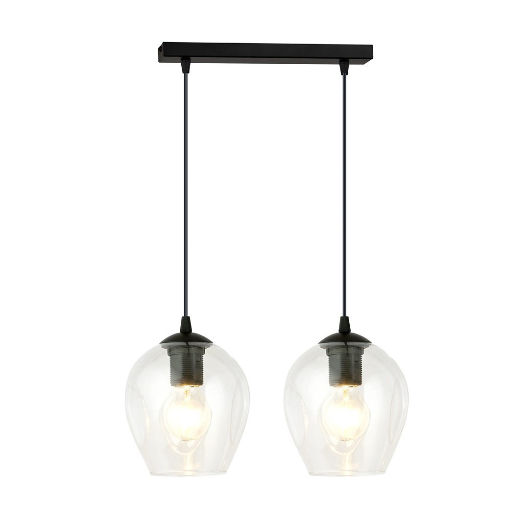Hanglamp Grauntang Zwart Ø14 cm