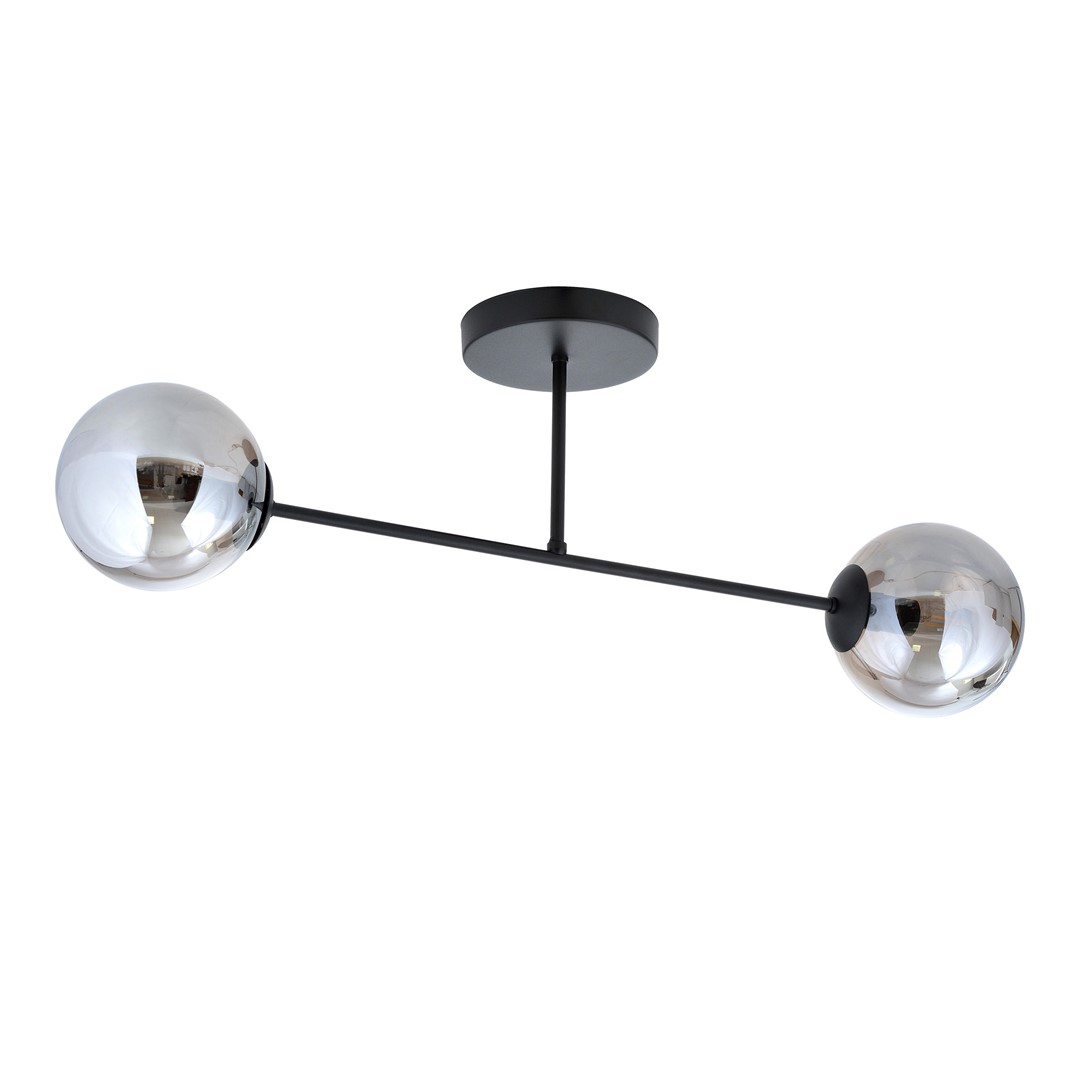 Plafondlamp Vida Zwart Ø14 cm - Afbeelding 2