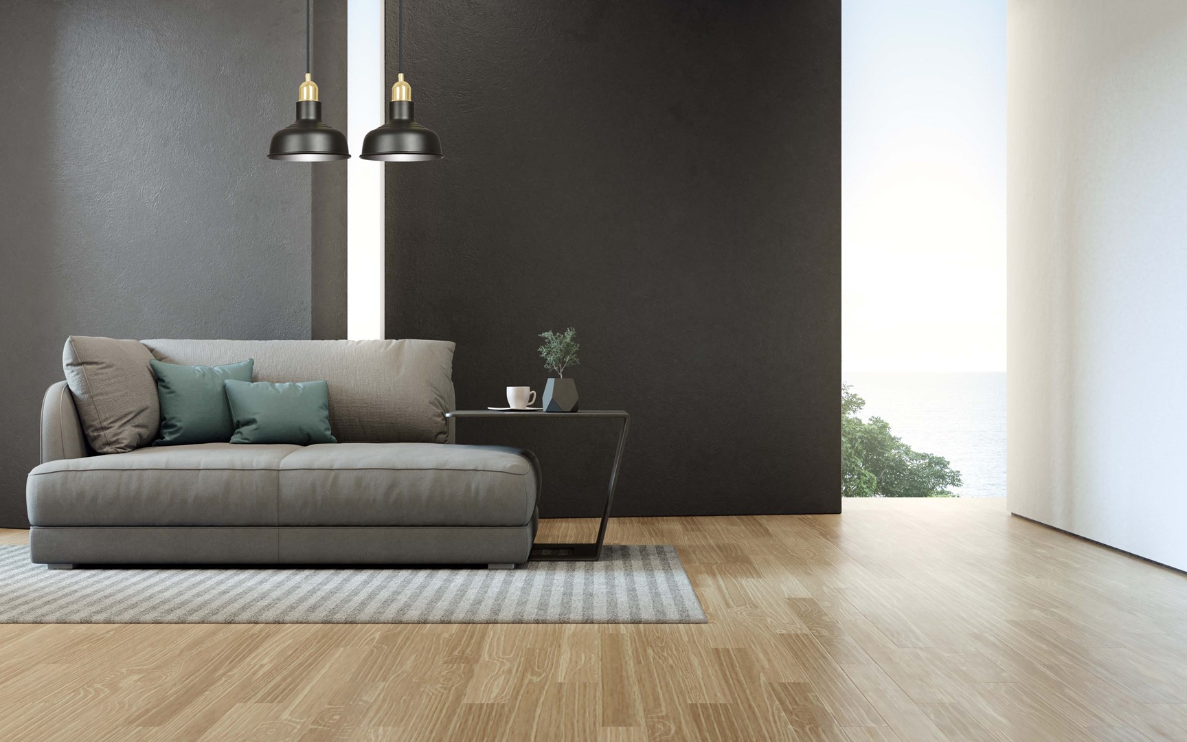 Hanglamp Trirnor Zwart - Afbeelding 2