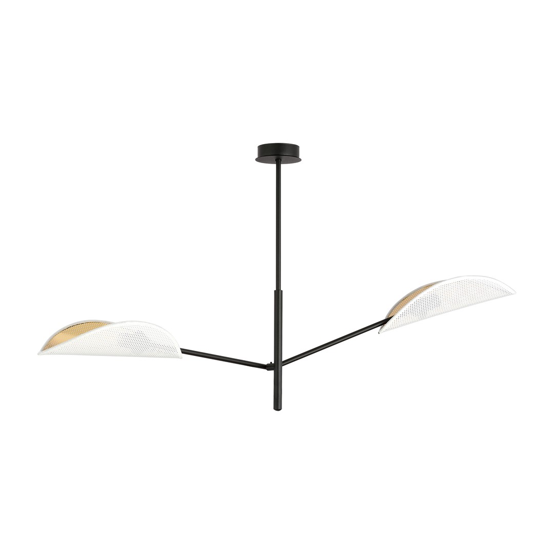 Plafondlamp Caamor Zwart Ø12 cm - Afbeelding 2