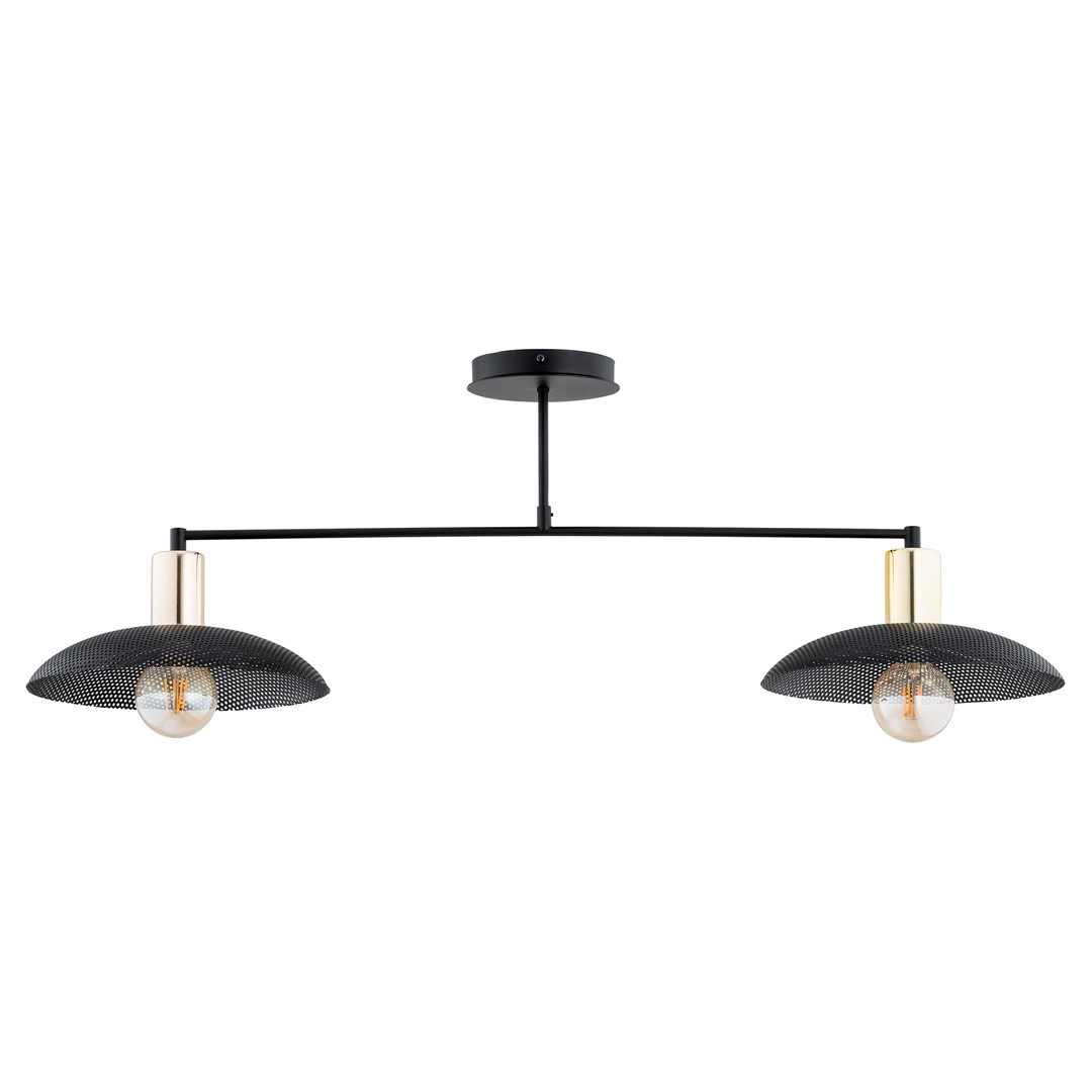 Kroonluchter Jundas Zwart Ø30 cm - Afbeelding 2