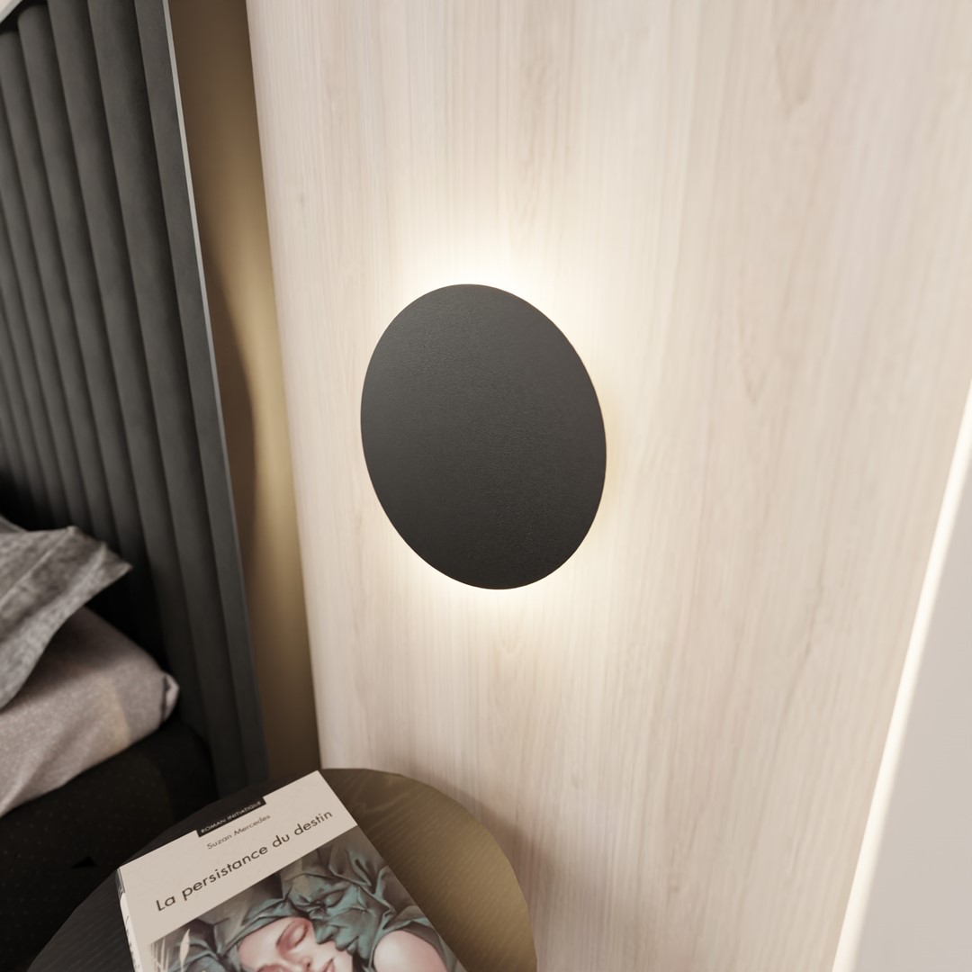 Wandlamp Liessone Zwart - Afbeelding 2