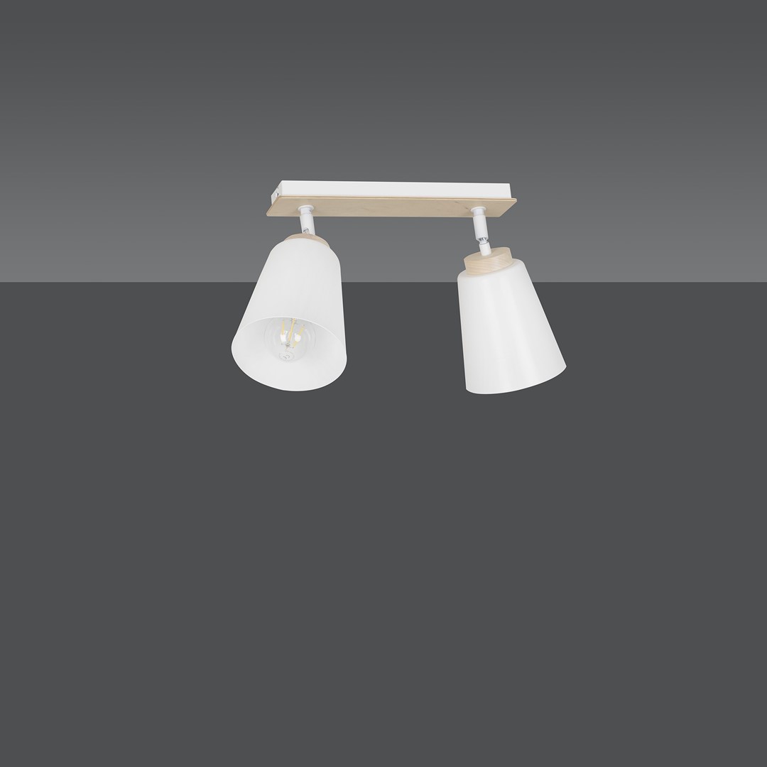 Plafondlamp Flauskes Wit - Afbeelding 2