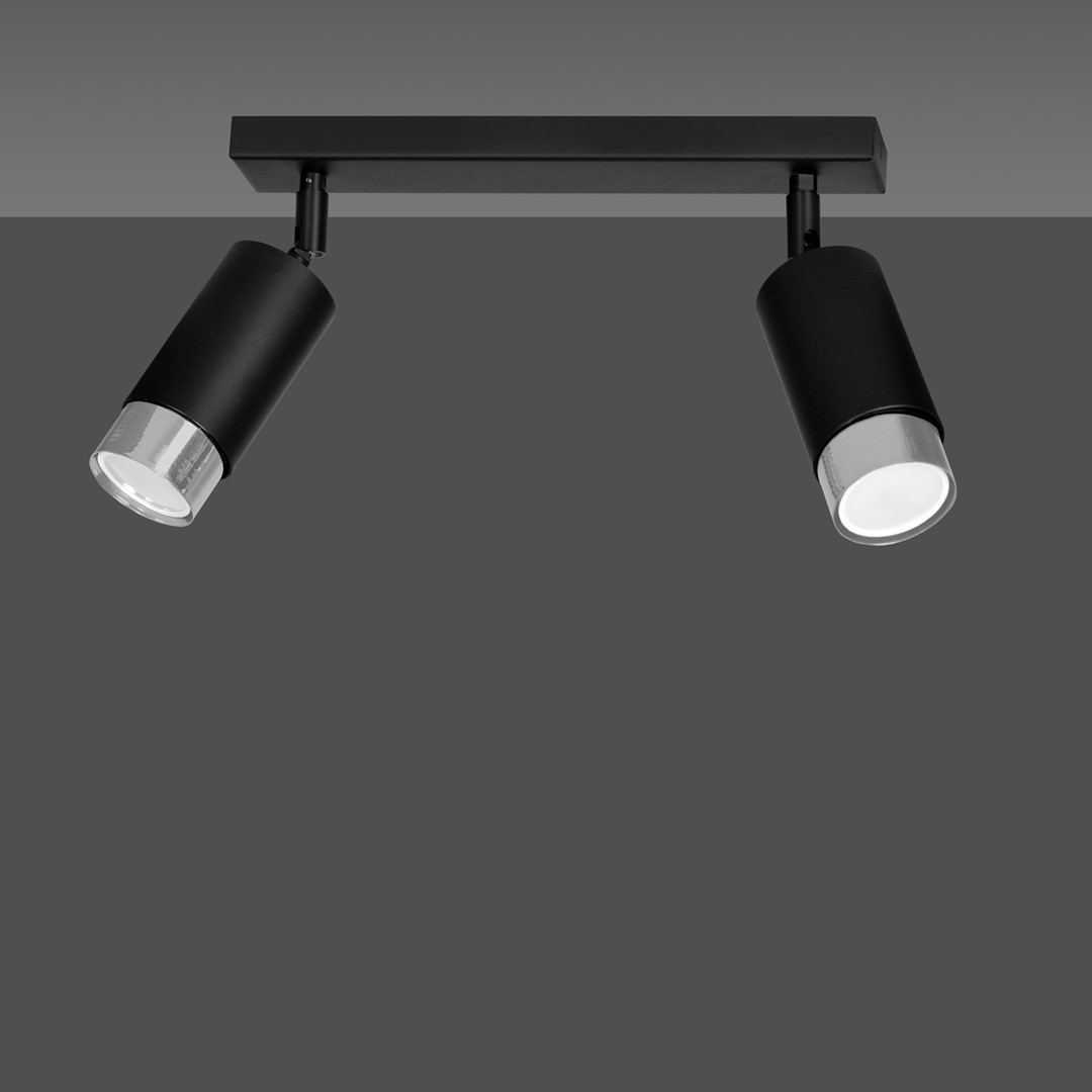 Plafondlamp Staurdek Zwart - Afbeelding 2