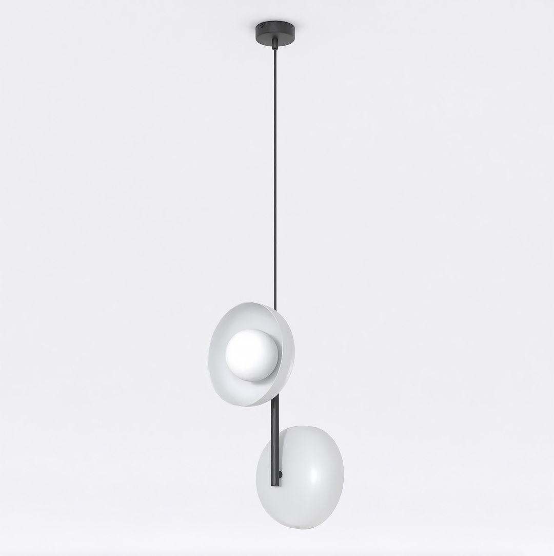 Hanglamp Proskella Grijs Ø10 cm - Afbeelding 2