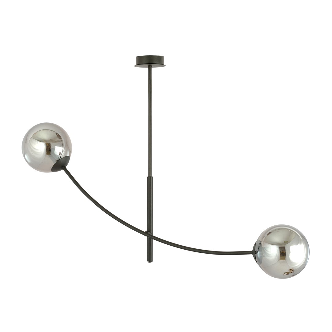 Plafondlamp Pautand Zwart Ø14 cm - Afbeelding 2