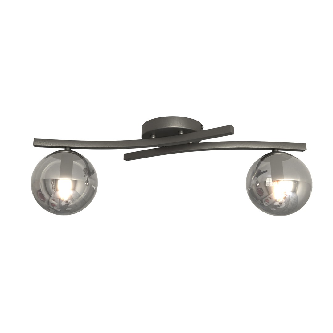 Plafondlamp Kooldand Zwart Ø15 cm - Afbeelding 2