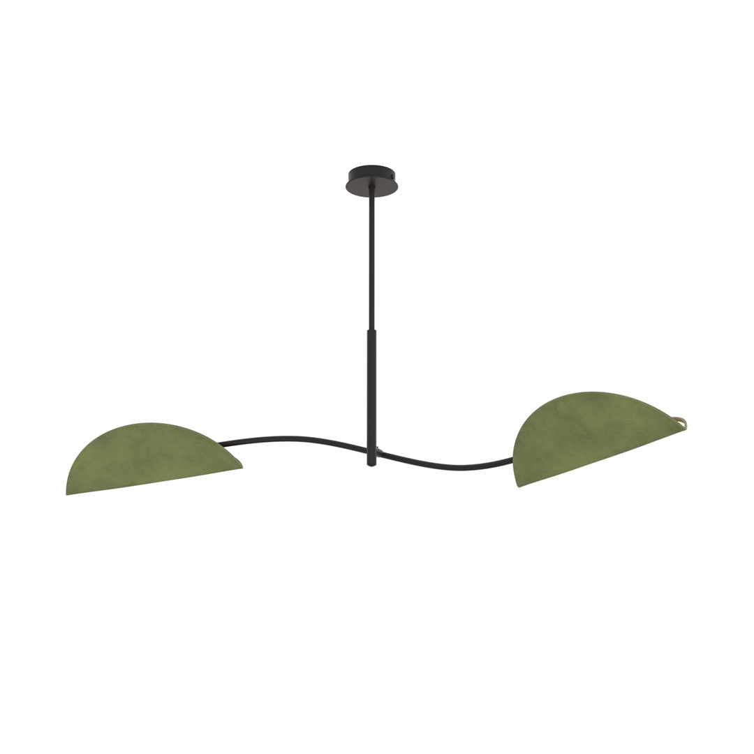 Plafondlamp Keirnak Zwart - Afbeelding 2