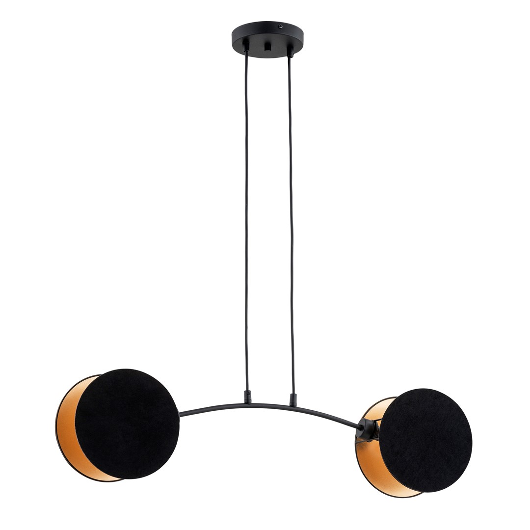Hanglamp Zanen Zwart Ø20 cm - Afbeelding 2