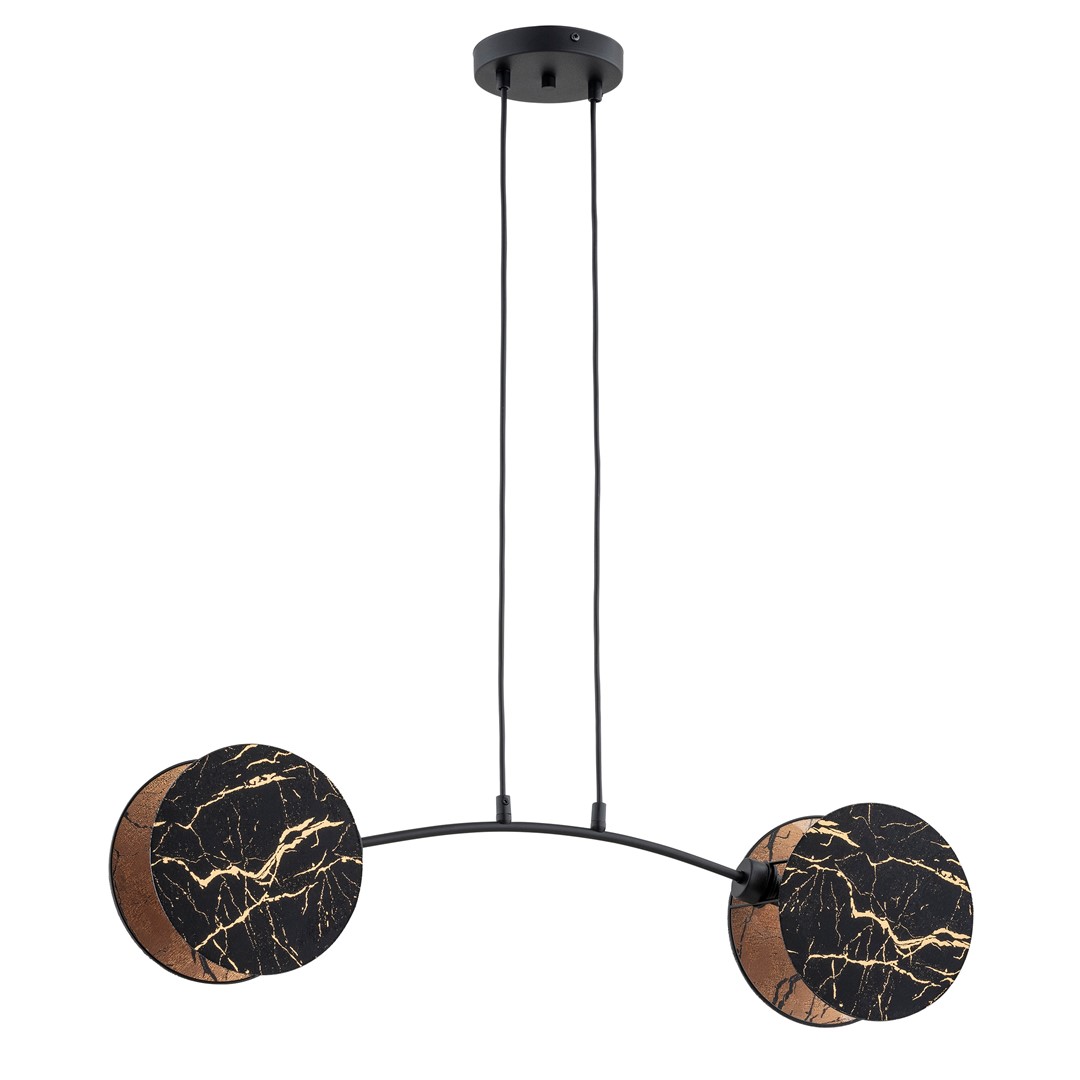 Hanglamp Braunak Zwart Ø20 cm - Afbeelding 2