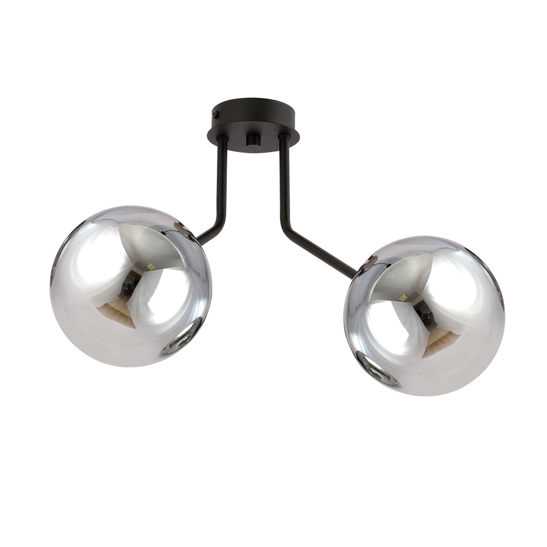 Plafondlamp Feirmura Zwart Ø14 cm - Afbeelding 2