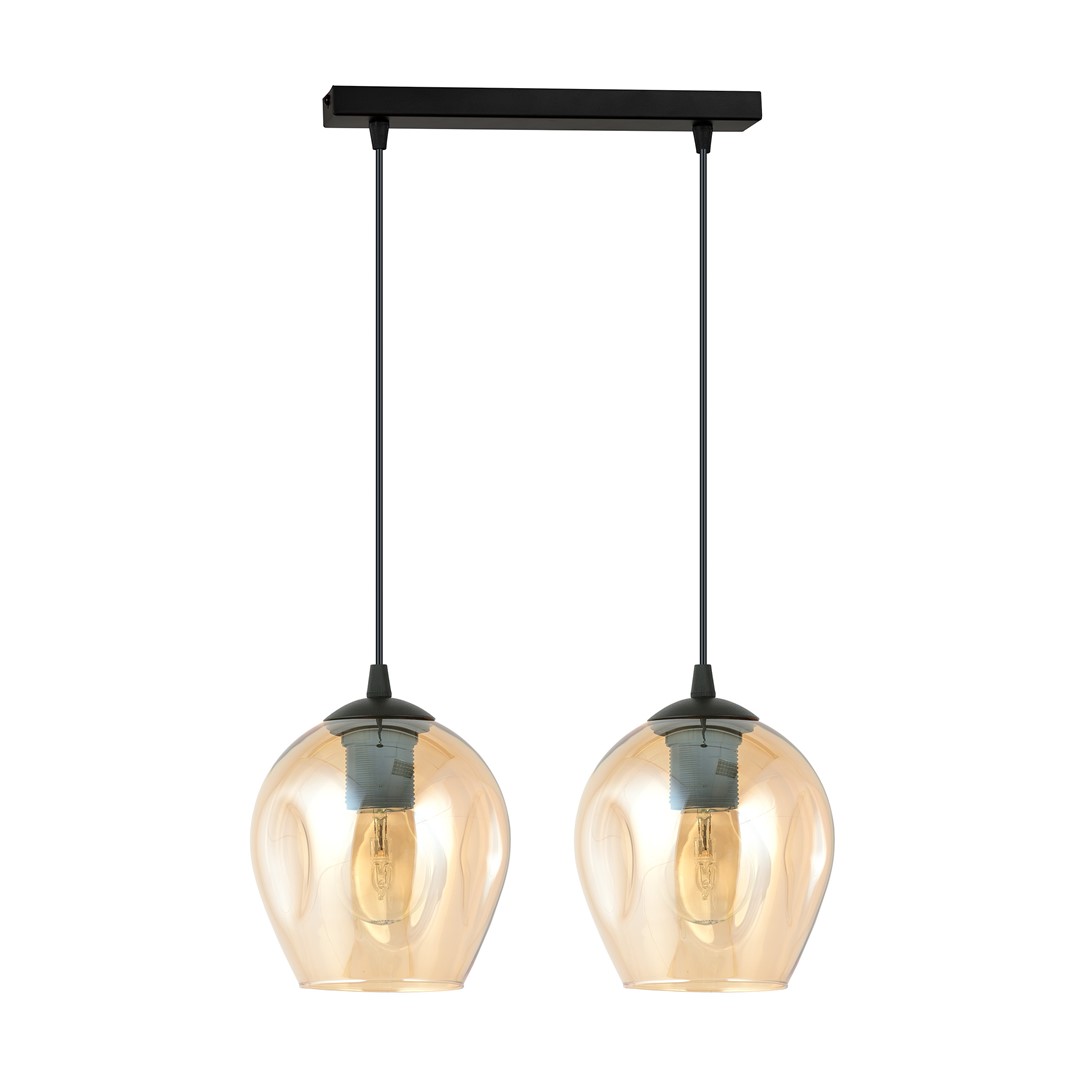 Hanglamp Gelda Zwart Ø14 cm - Afbeelding 2