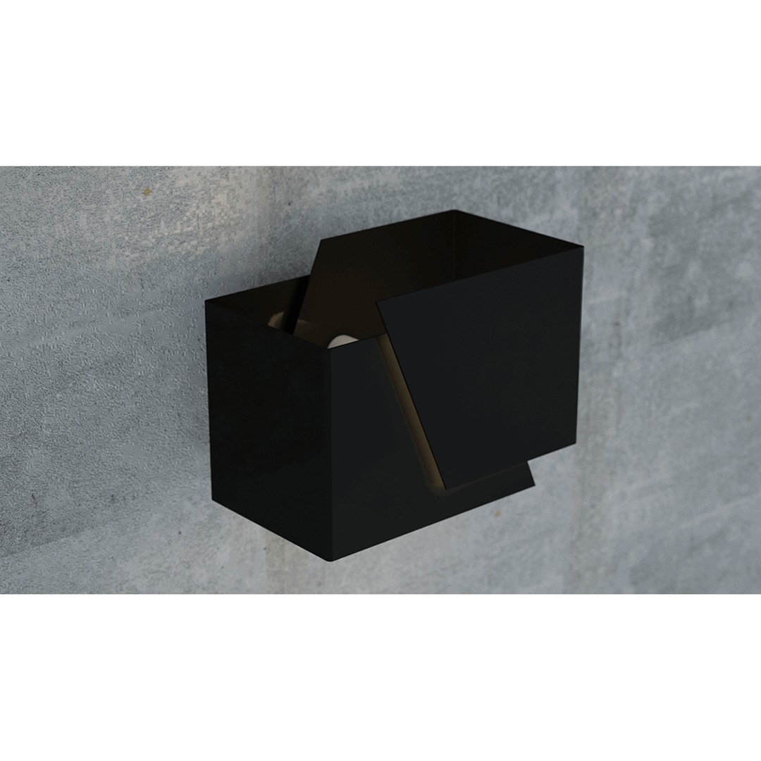 Wandlamp Graurak Zwart - Afbeelding 2
