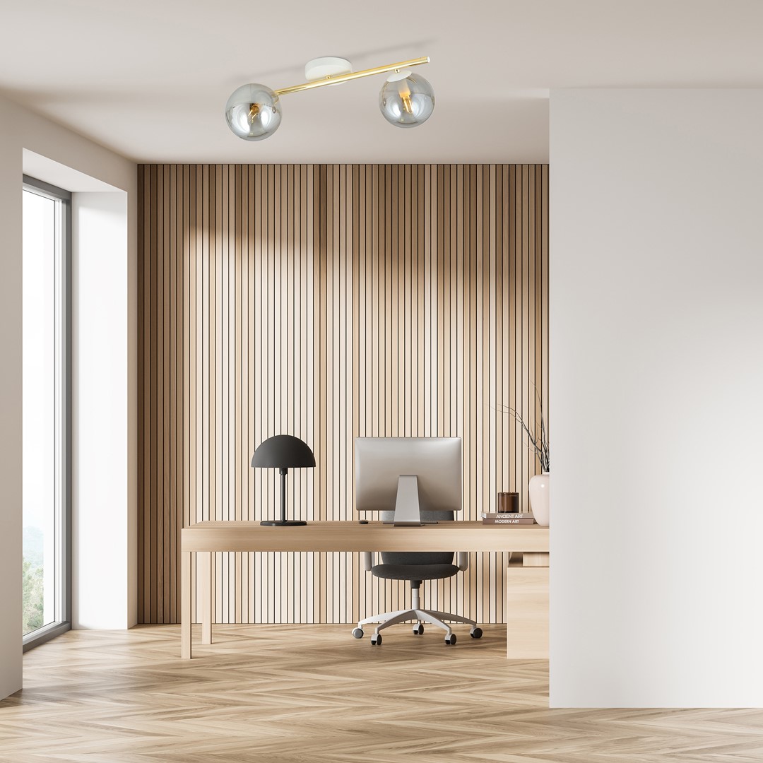 Plafondlamp Gruldor Wit Ø14 cm - Afbeelding 3