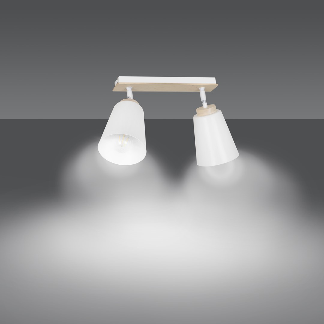 Plafondlamp Flauskes Wit - Afbeelding 3