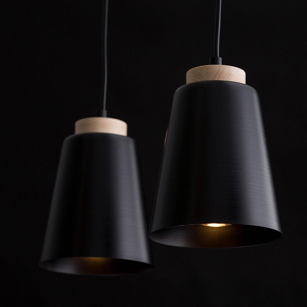 Hanglamp Stiensio Zwart - Afbeelding 3