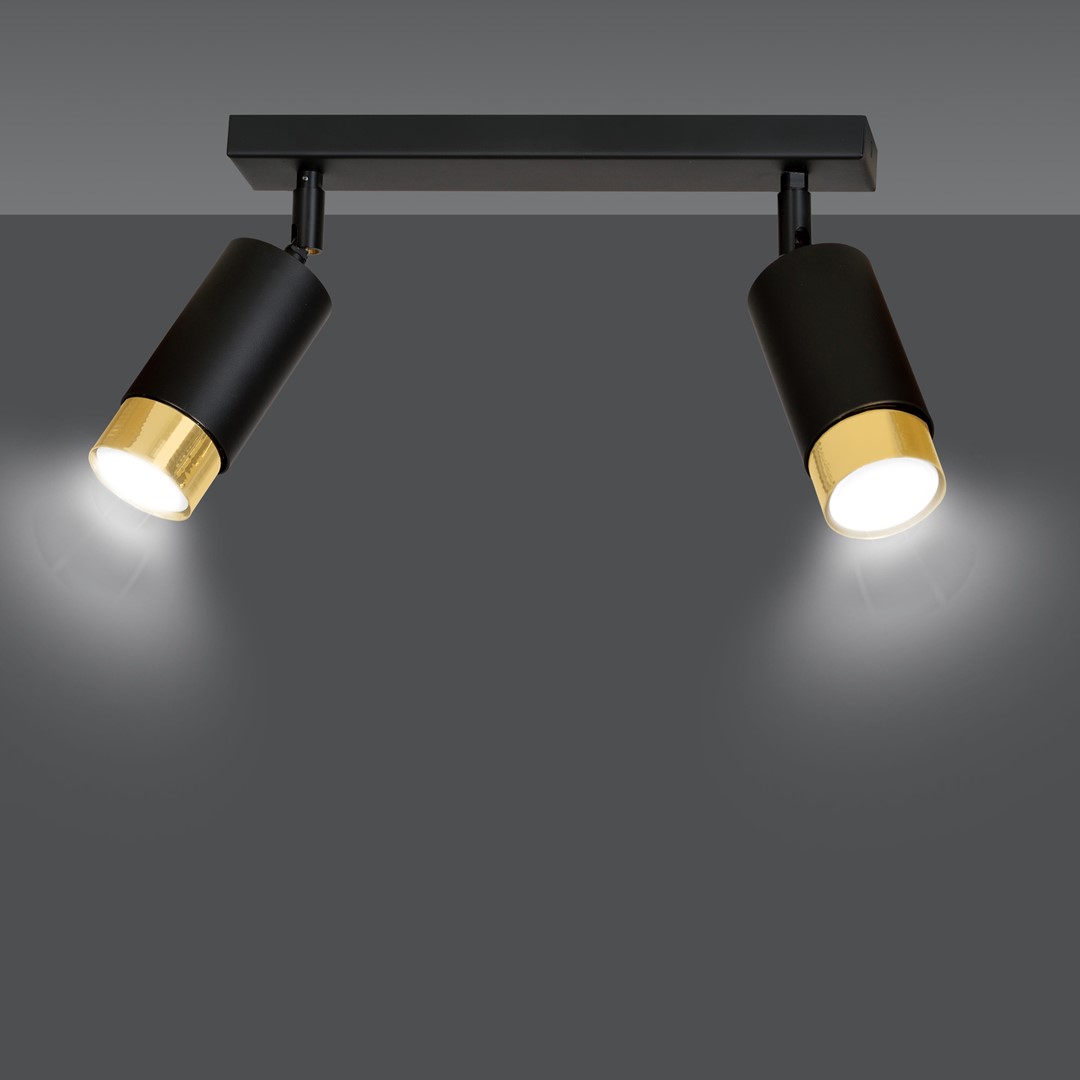 Plafondlamp Mondak Zwart - Afbeelding 3