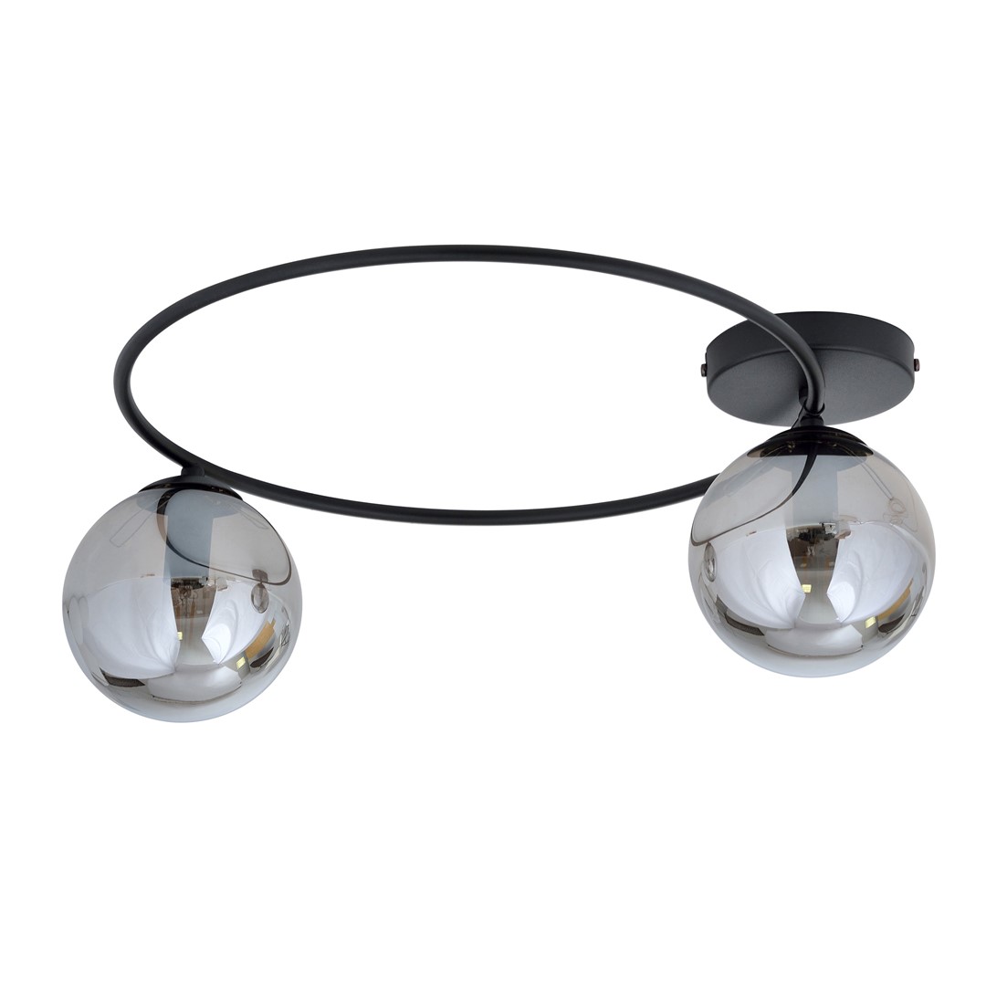 Plafondlamp Laame Zwart Ø14 cm - Afbeelding 3