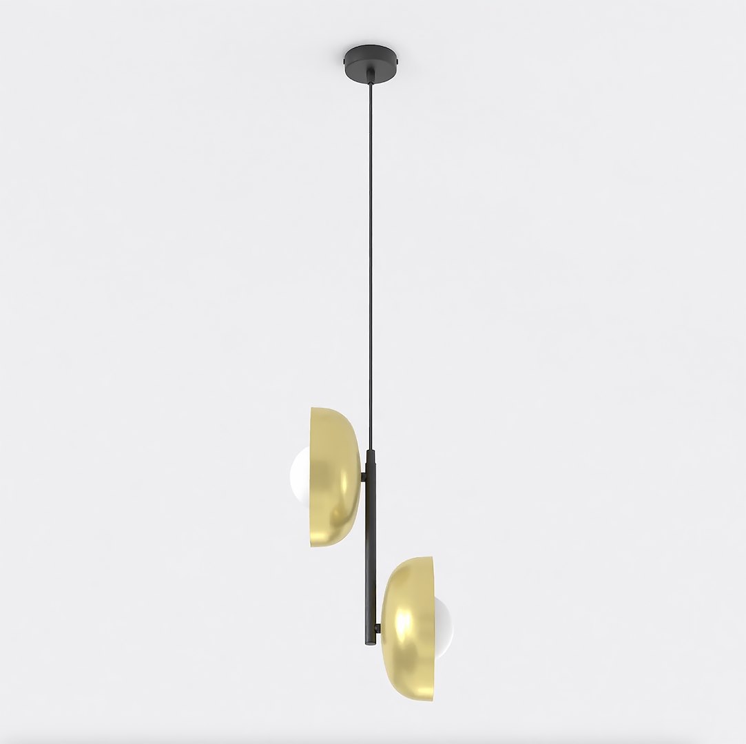 Hanglamp Slaunine Goud Ø10 cm - Afbeelding 3