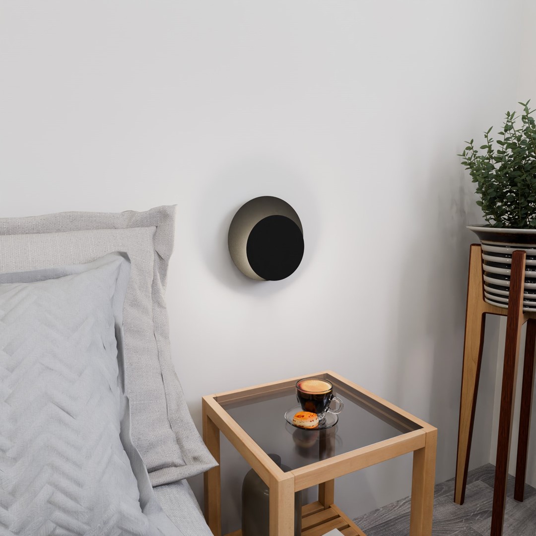 Wandlamp Slaamo Zwart - Afbeelding 3
