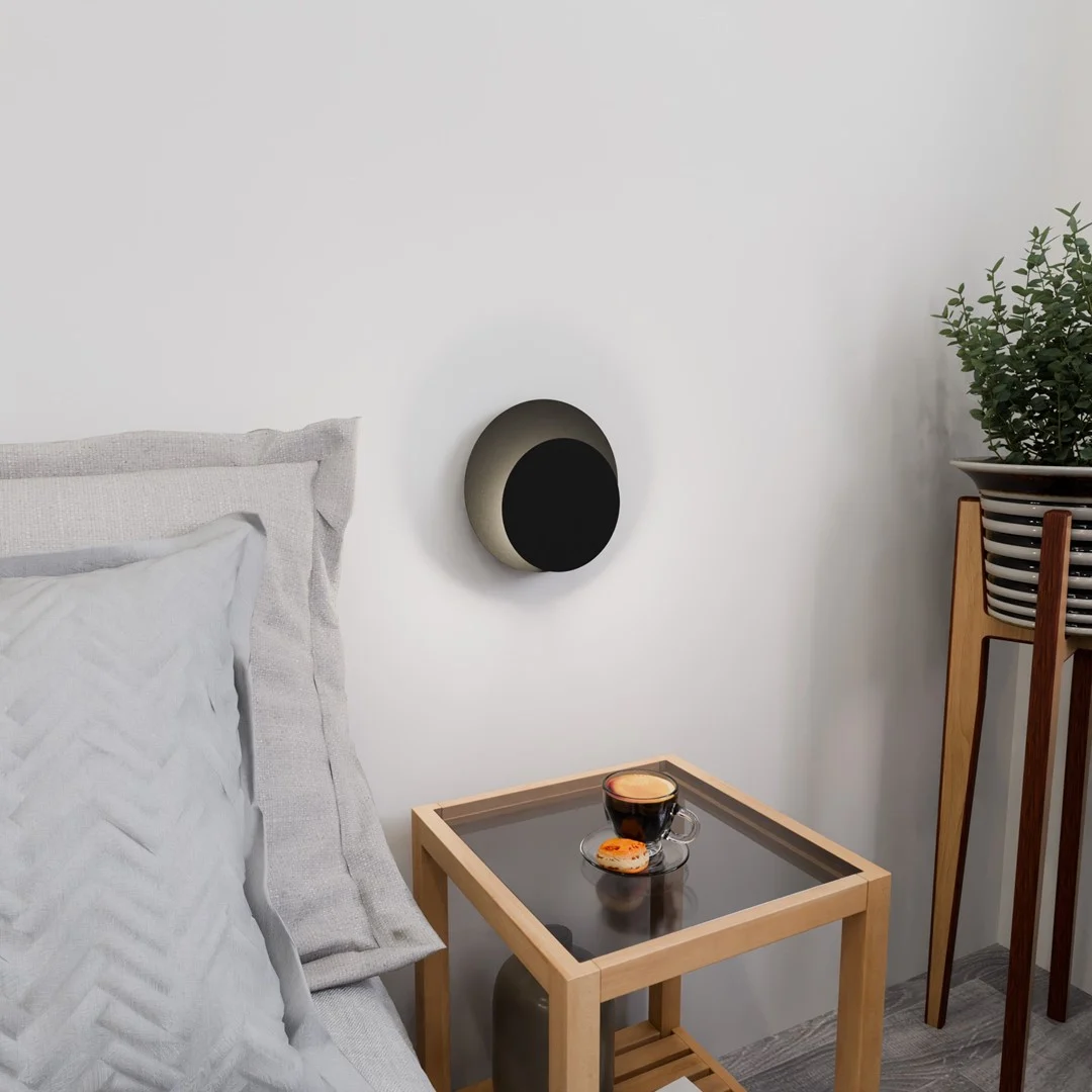 Wandlamp Slaamo Zwart - Afbeelding 3