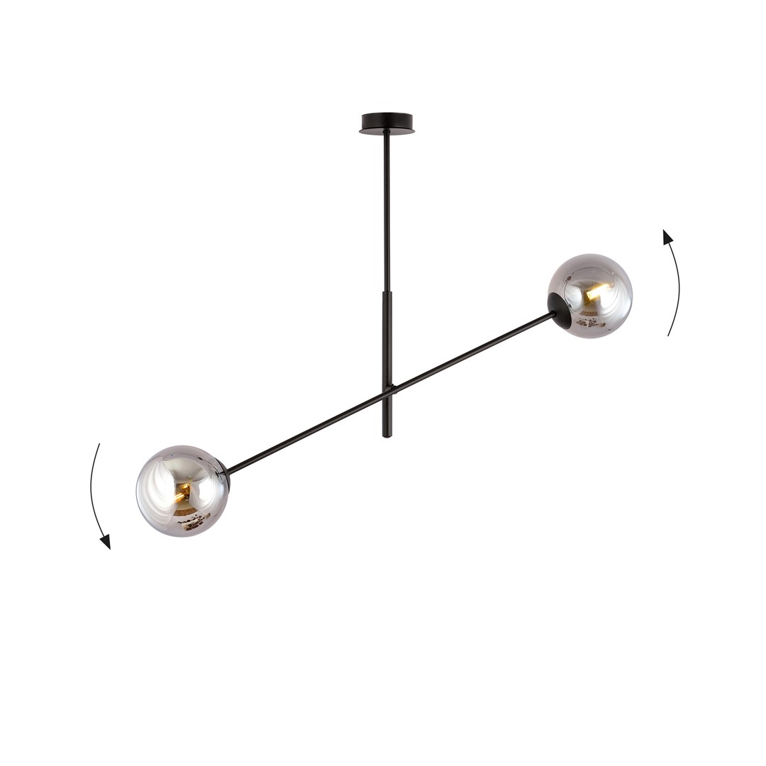Hanglamp Groonten Zwart Ø14 cm - Afbeelding 3