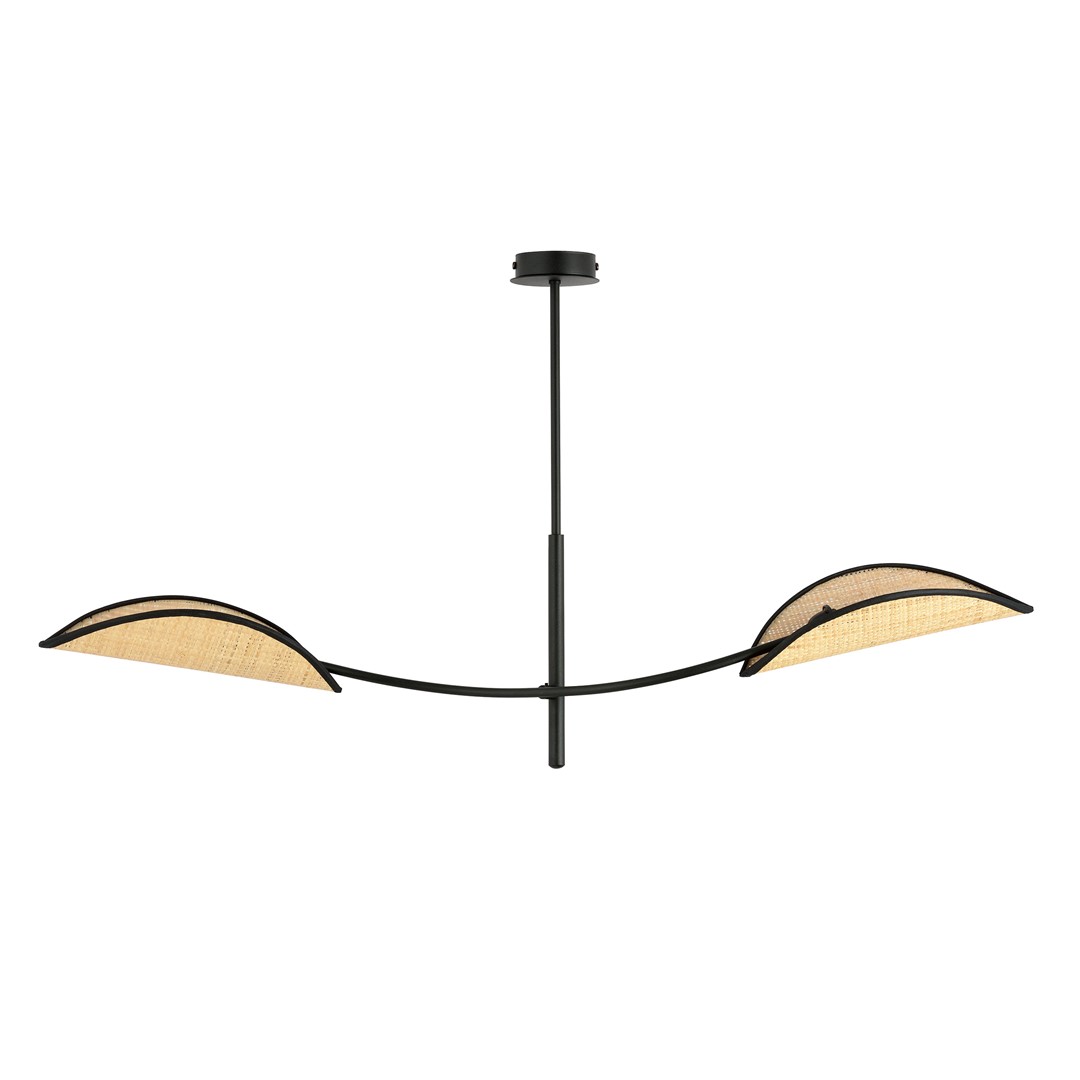 Plafondlamp Seilesta Zwart Ø12 cm - Afbeelding 3