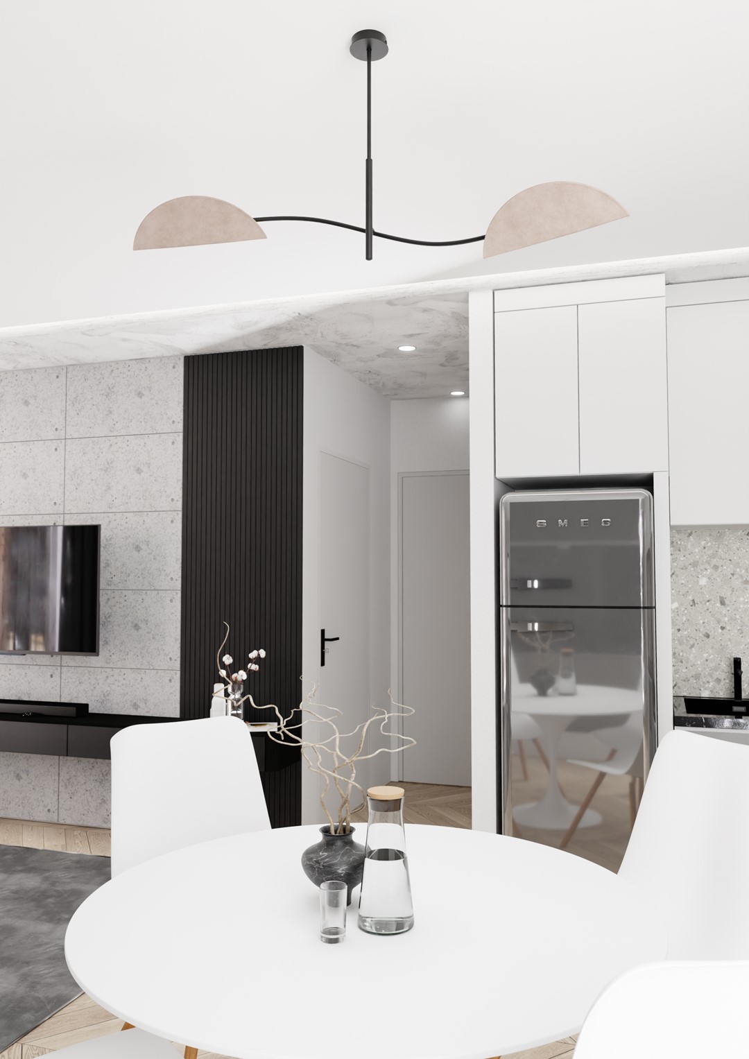 Plafondlamp Mientine Zwart - Afbeelding 3
