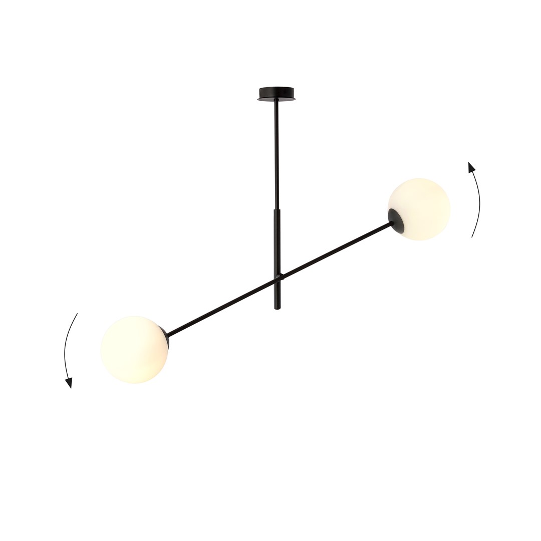 Hanglamp Dievol Zwart Ø15 cm - Afbeelding 3