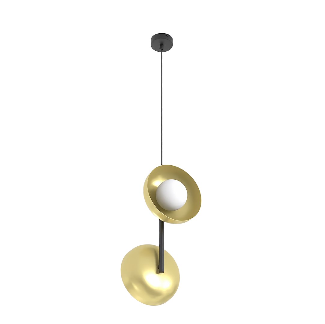 Hanglamp Slaunine Goud Ø10 cm - Afbeelding 4
