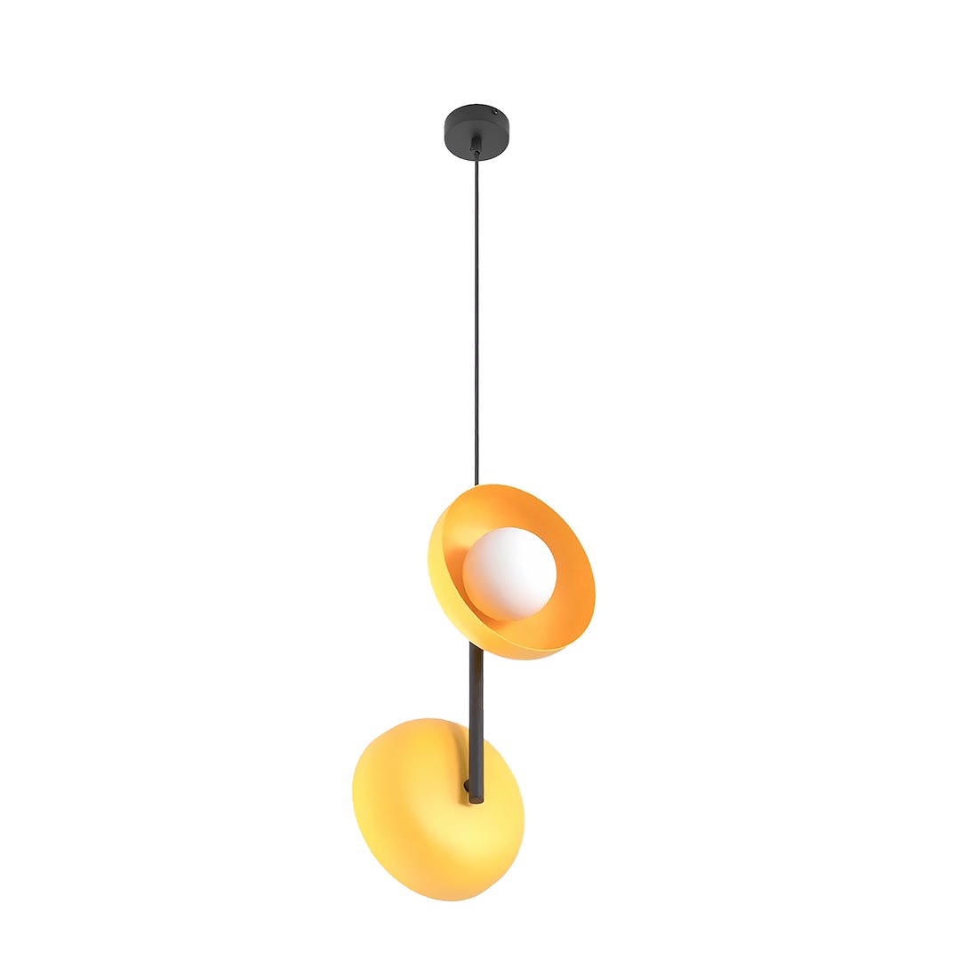 Hanglamp Brirmund Oranje Ø10 cm - Afbeelding 4