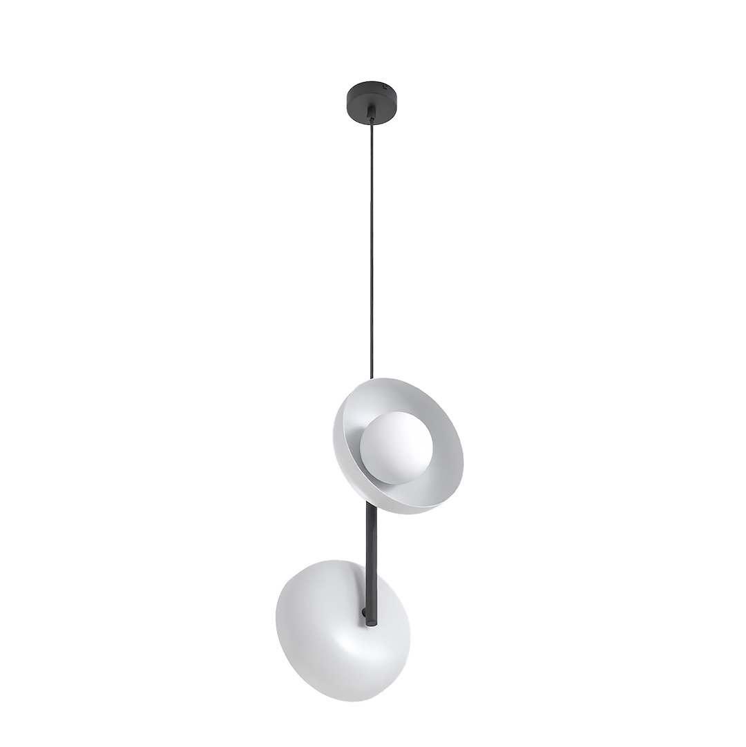 Hanglamp Proskella Grijs Ø10 cm - Afbeelding 4