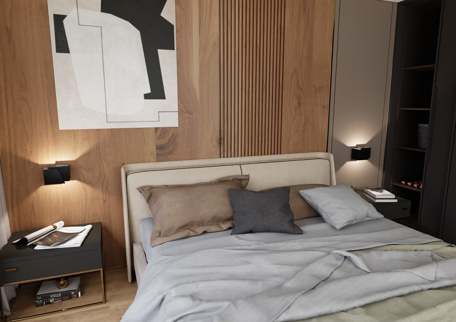Wandlamp Graurak Zwart - Afbeelding 4