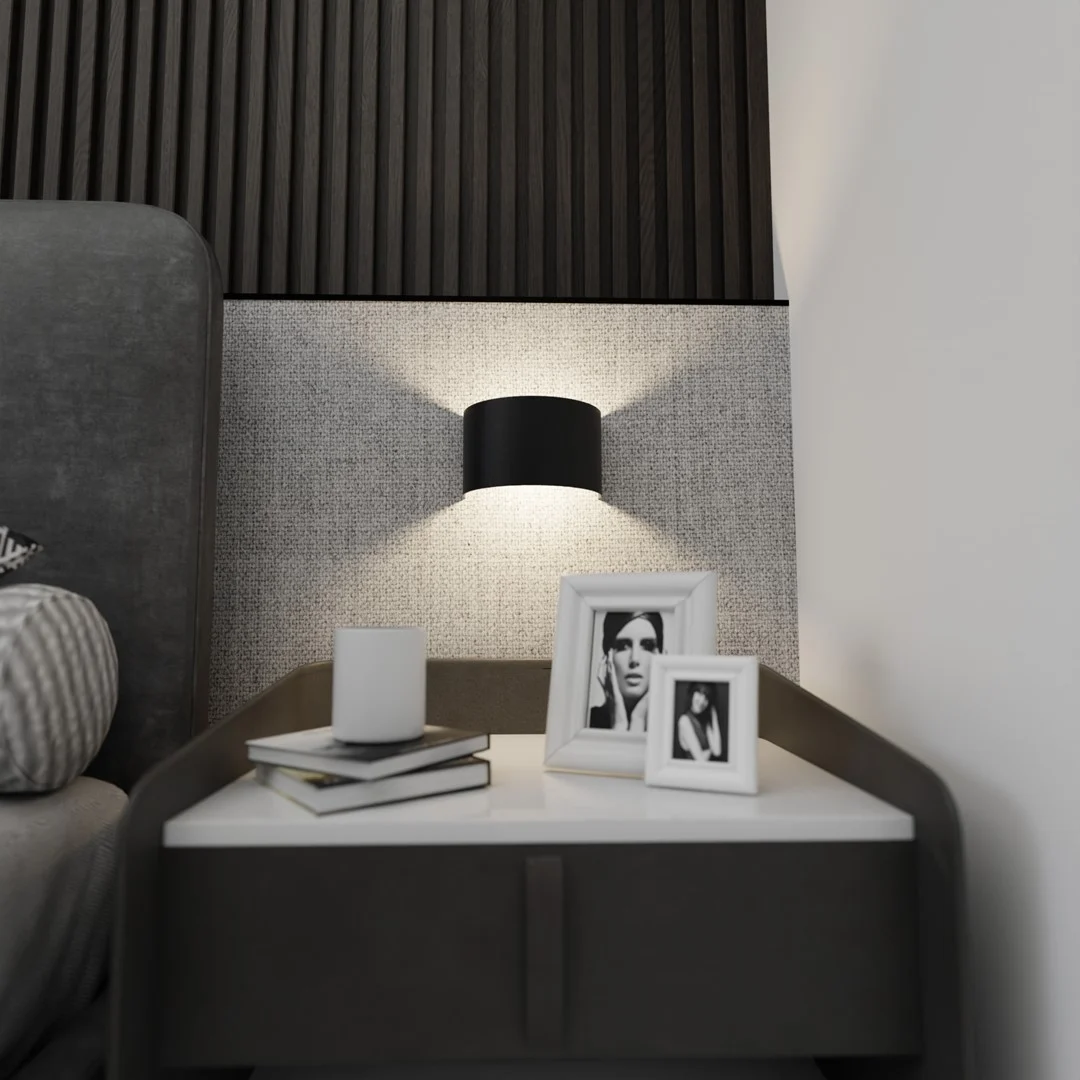 Wandlamp Meinnaro Zwart - Afbeelding 4