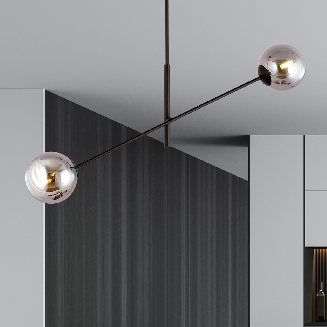 Hanglamp Groonten Zwart Ø14 cm - Afbeelding 4