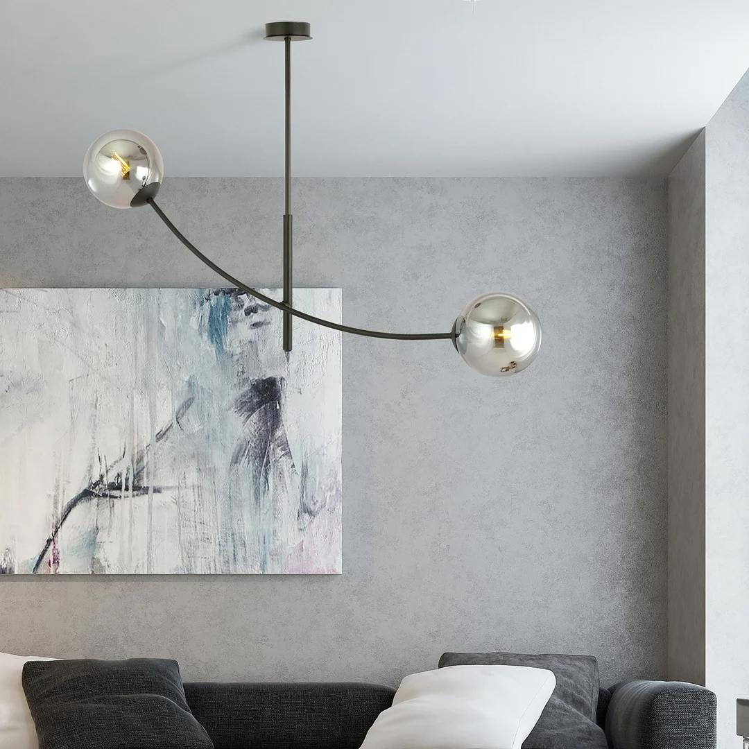 Plafondlamp Pautand Zwart Ø14 cm - Afbeelding 4