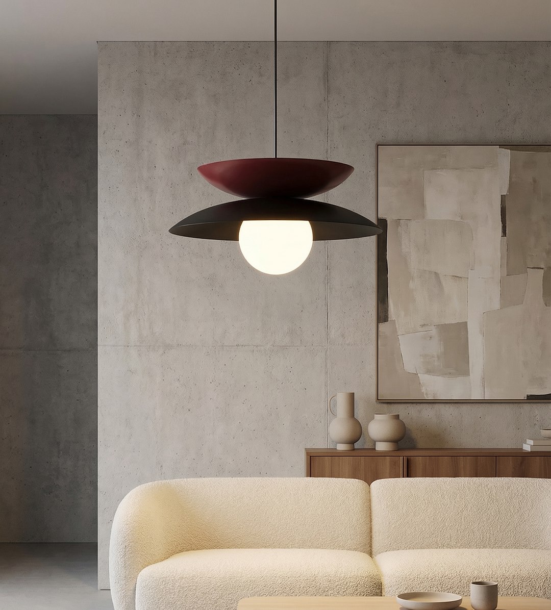 Hanglamp Ciedaro Zwart Ø10 cm - Afbeelding 4