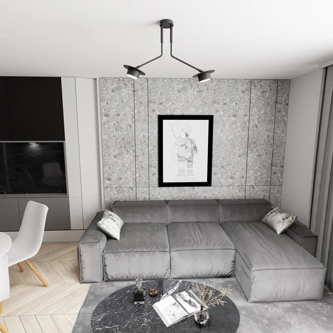 Plafondlamp Stierro Zwart - Afbeelding 4