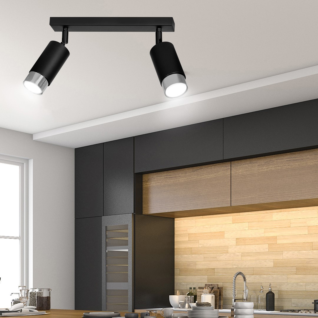 Plafondlamp Staurdek Zwart - Afbeelding 5