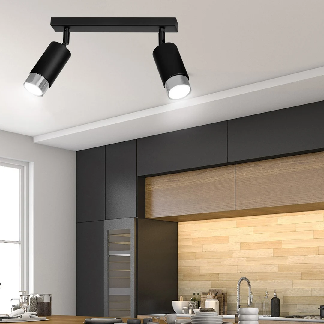Plafondlamp Staurdek Zwart - Afbeelding 5