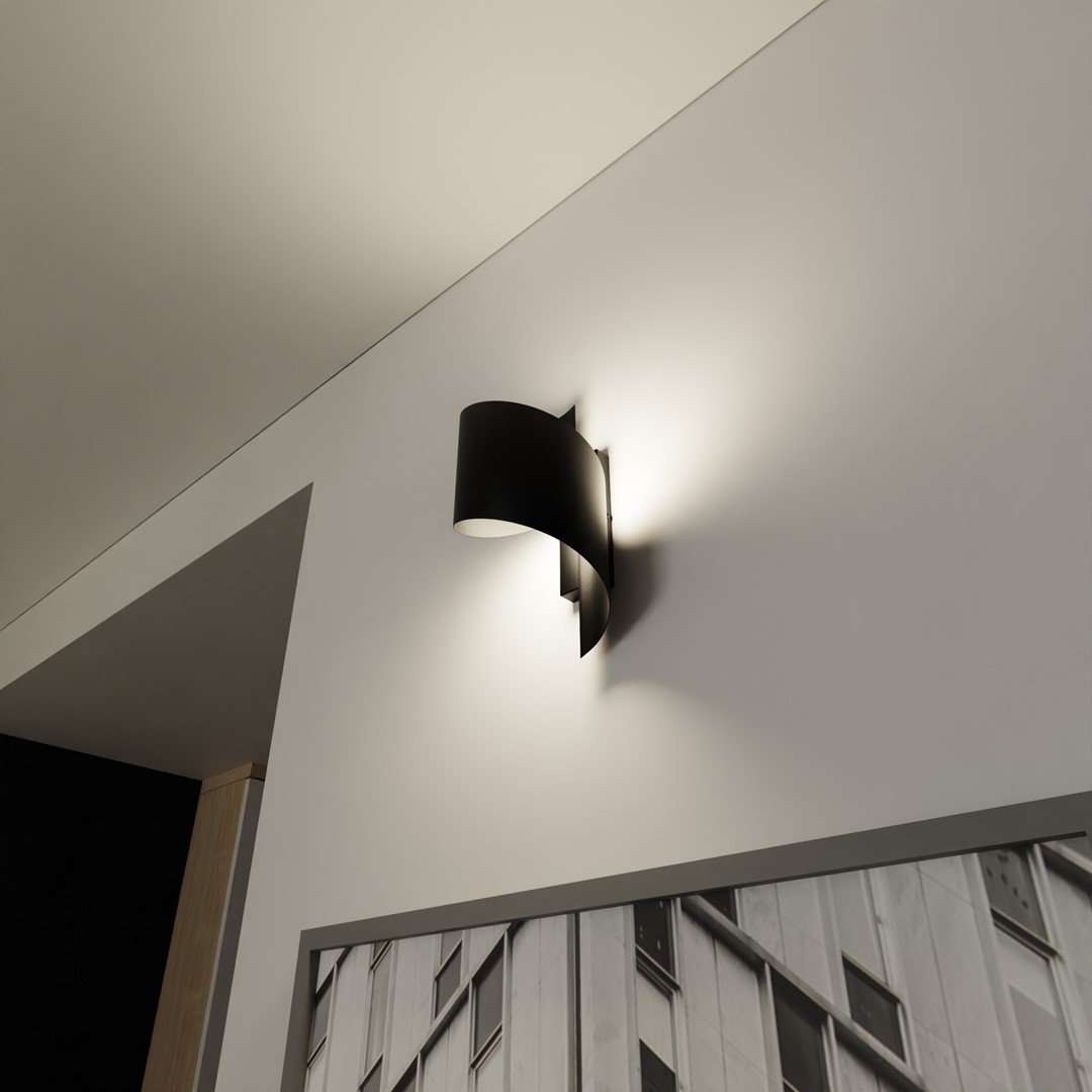 Wandlamp Sleerdum Zwart - Afbeelding 5