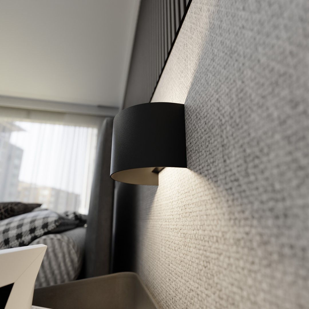 Wandlamp Meinnaro Zwart - Afbeelding 5