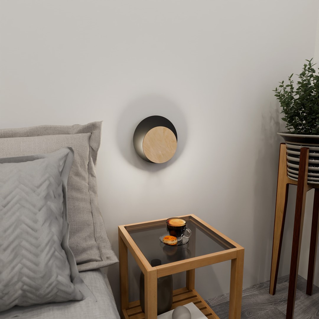 Wandlamp Jaammone Zwart - Afbeelding 5