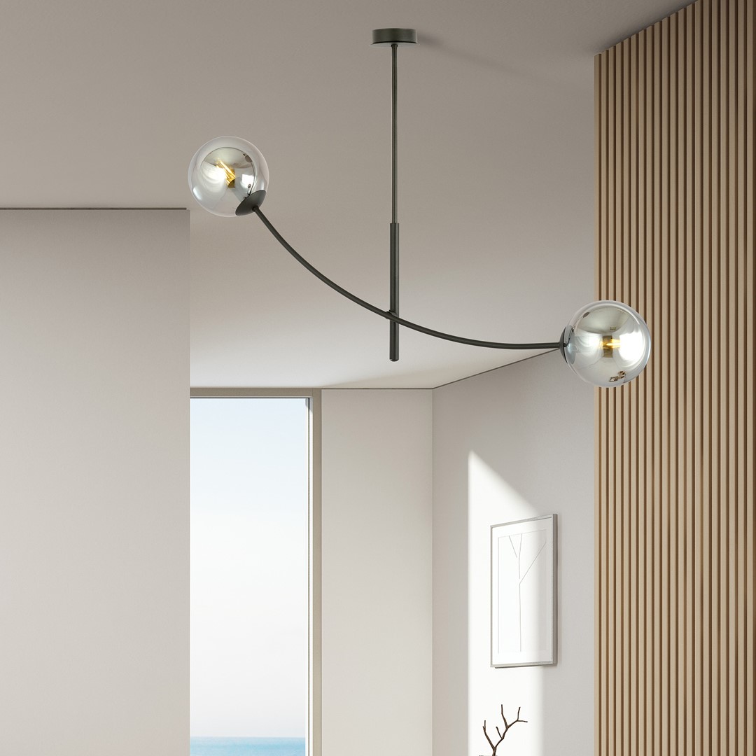 Plafondlamp Pautand Zwart Ø14 cm - Afbeelding 5