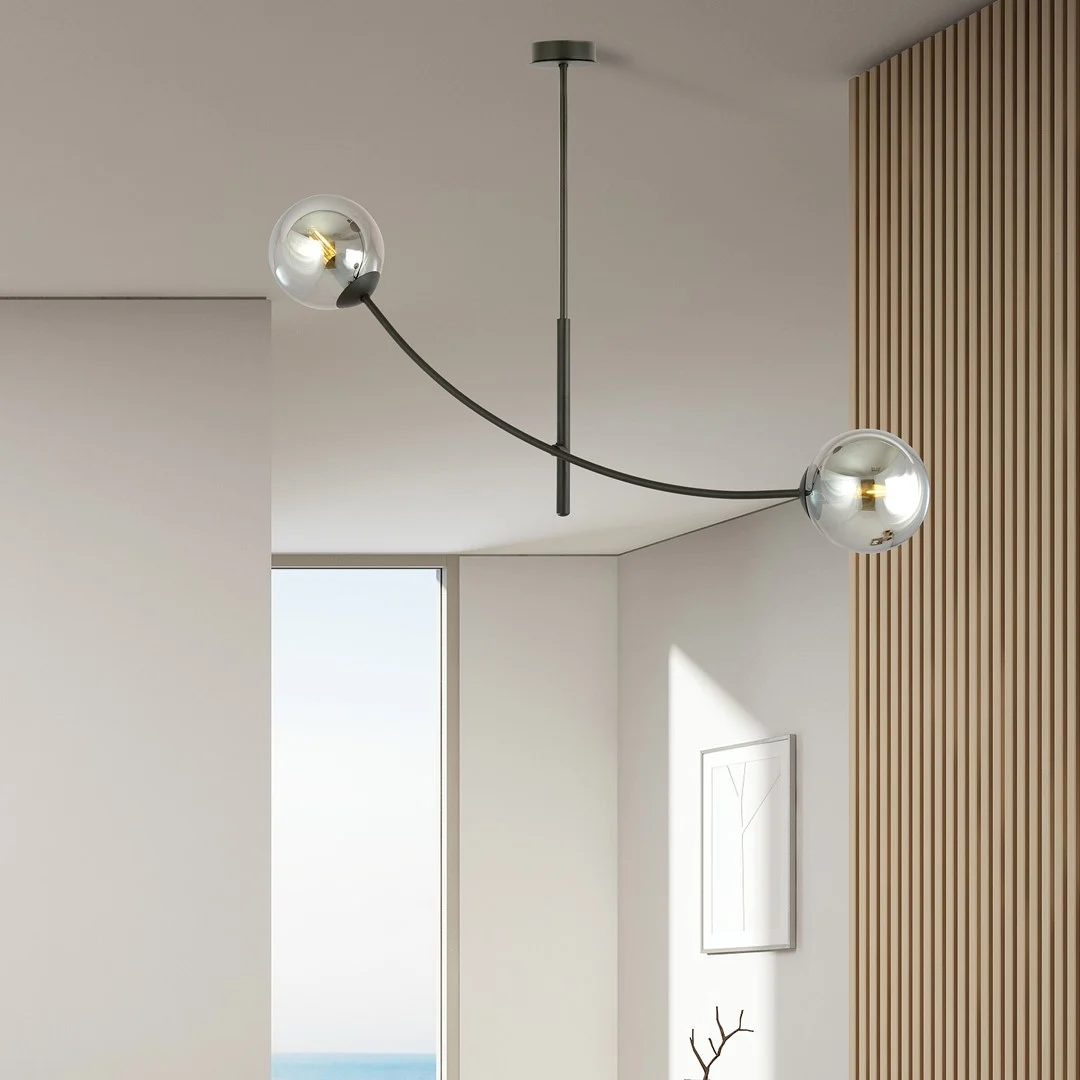 Plafondlamp Pautand Zwart Ø14 cm - Afbeelding 5