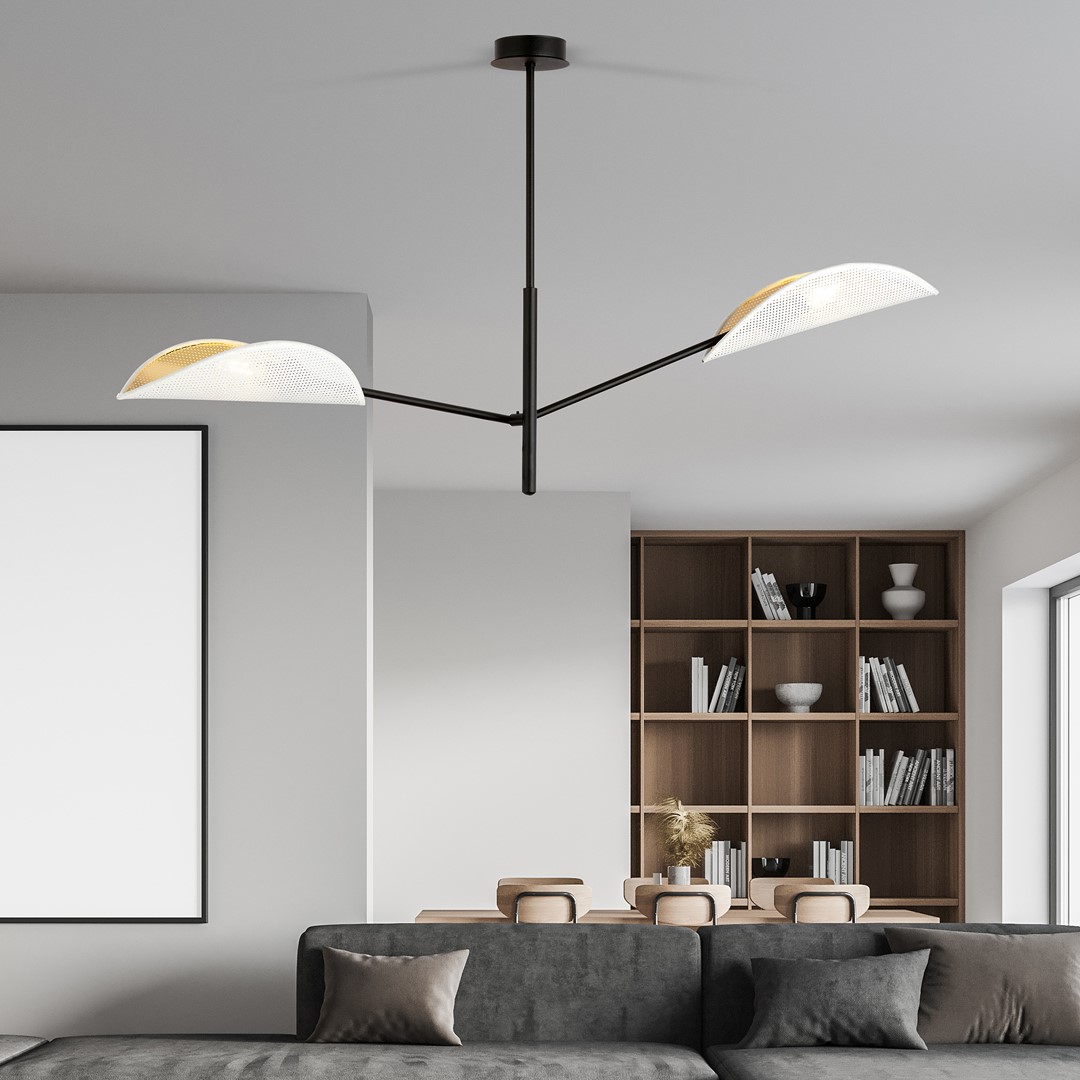 Plafondlamp Caamor Zwart Ø12 cm - Afbeelding 5